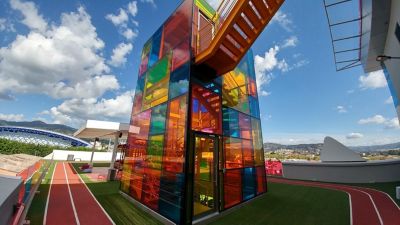 colorful building Facade