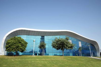 Aspire Academy Extension features Saflex Clear PVB