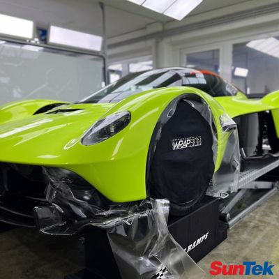 Aston Martin Valkyrie, geschützt mit SunTek-Lackschutzfolie. 