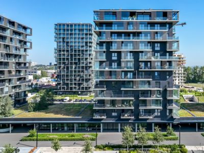 Pierwsza Dzielnica in Katowice, Poland features Saflex Clear PVB interlayers.