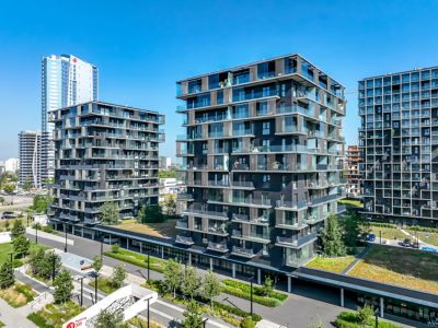 Pierwsza Dzielnica in Katowice, Poland features Saflex Clear PVB interlayers.