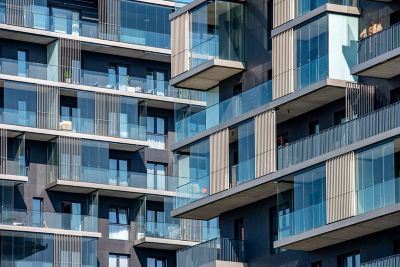 Pierwsza Dzielnica in Katowice, Poland features Saflex Clear PVB interlayers.