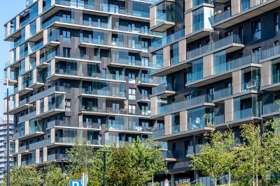 Pierwsza Dzielnica in Katowice, Poland features Saflex Clear PVB interlayers.