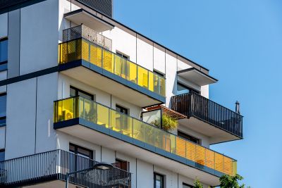 Port Żerań utilized Vanceva colors 0044 in the balustrades 