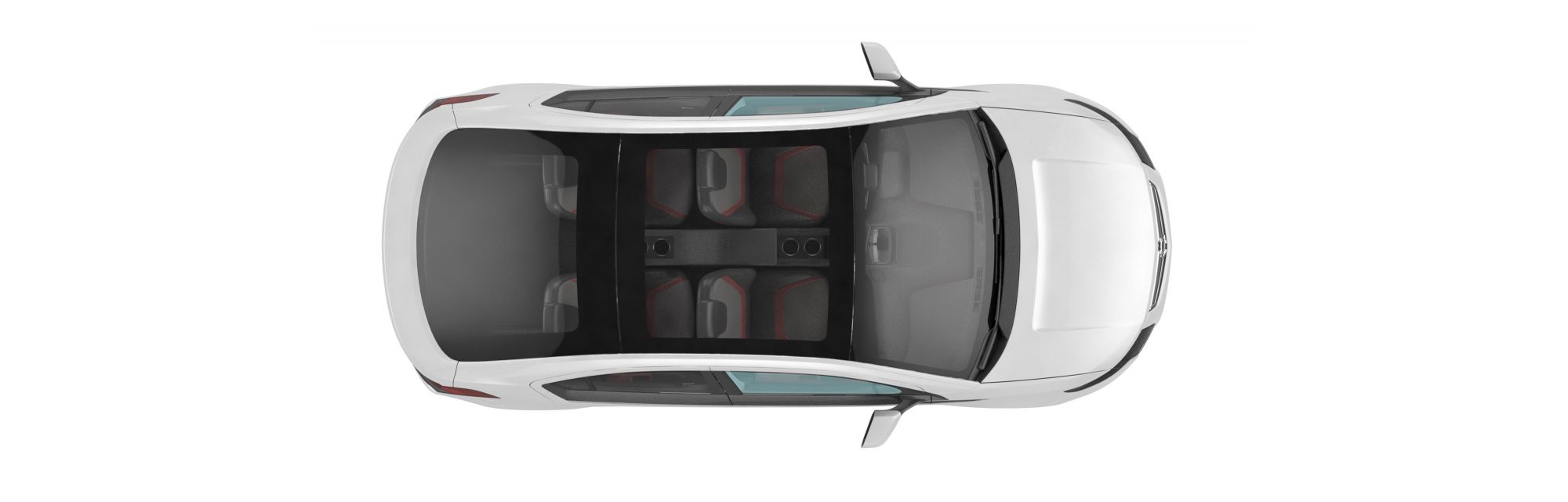 Front-door side windows 