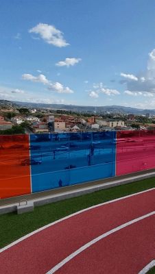 colorful building Facade