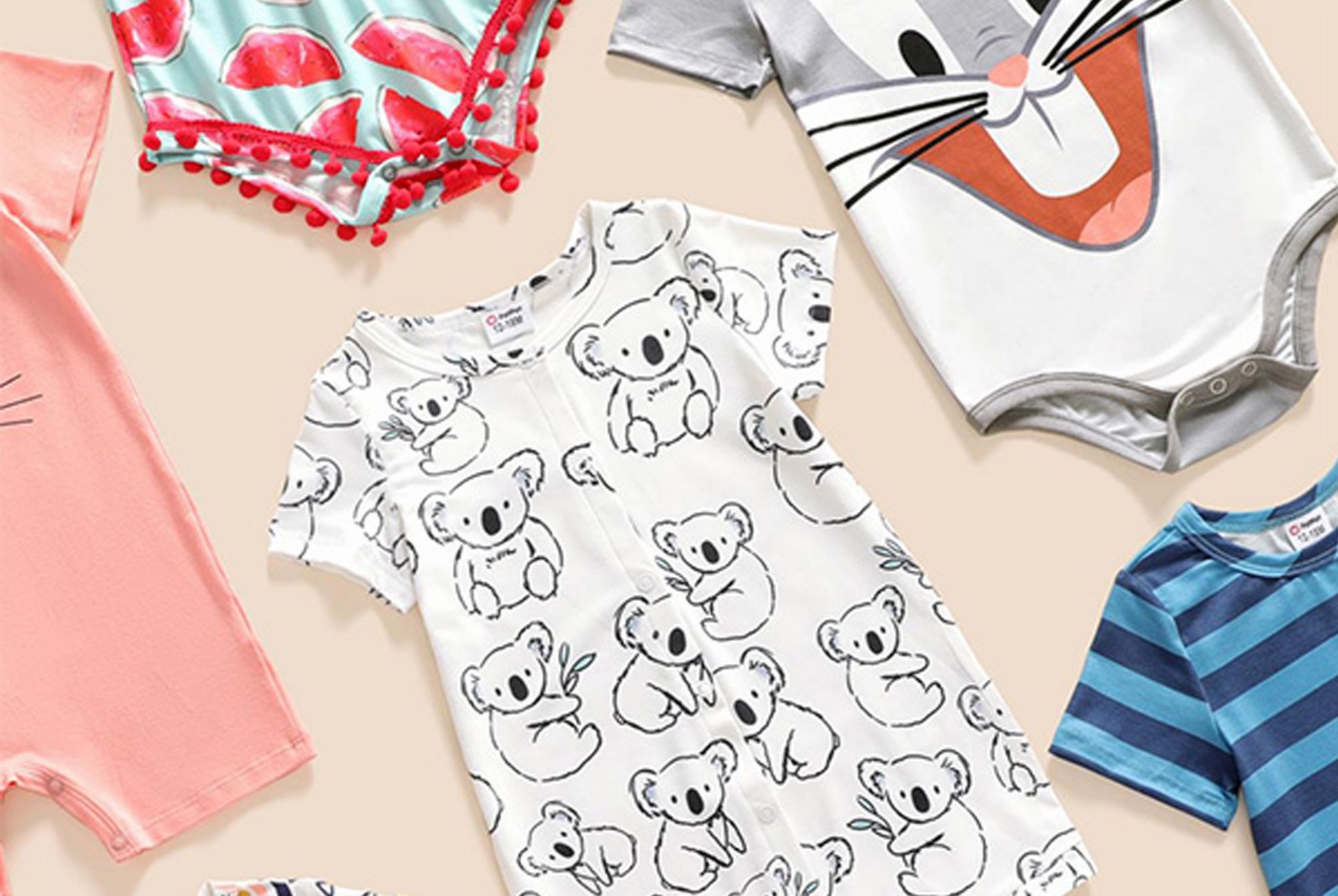 PatPat baby rompers now made with Naia 
