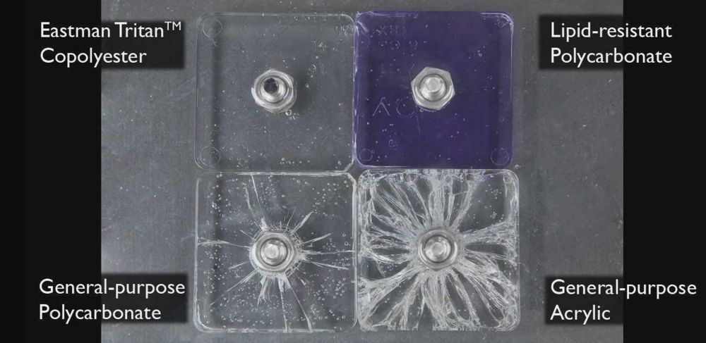 Chemical resistance time lapse