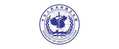 China's Ministry of Health logo.