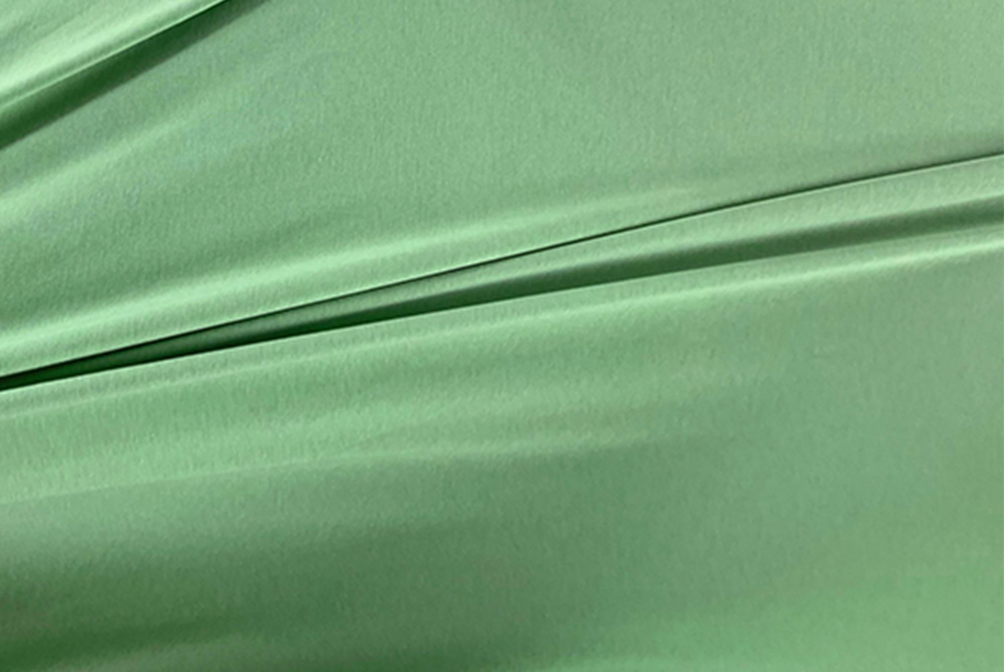 Closeup green Naia fabric 