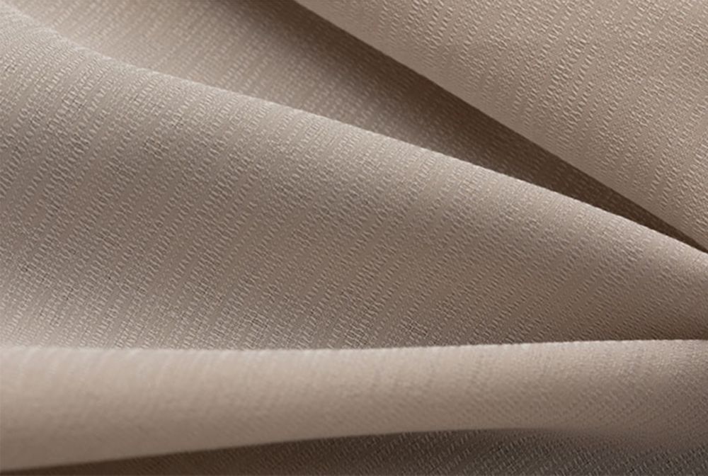 closeup beige woven jacquard cloth 