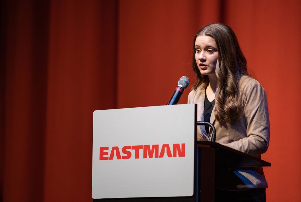 Dobyns-Bennett High School sophomore wins Eastman Black History Month Oratorical Contest