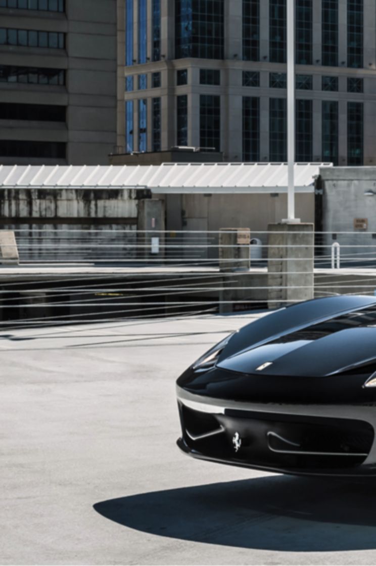 Ferrari 458 with Evolve Ceramic Tint 