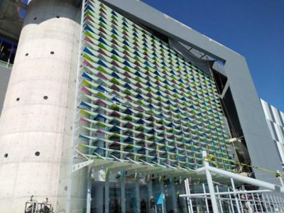 colorful building facade