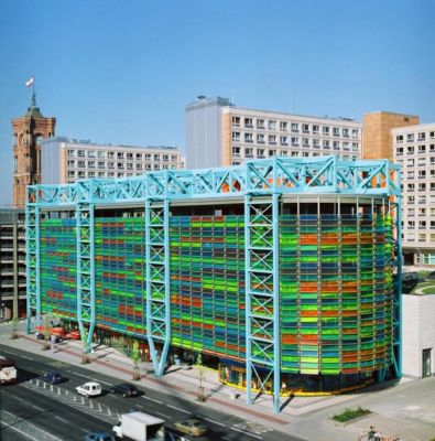 colorful facade