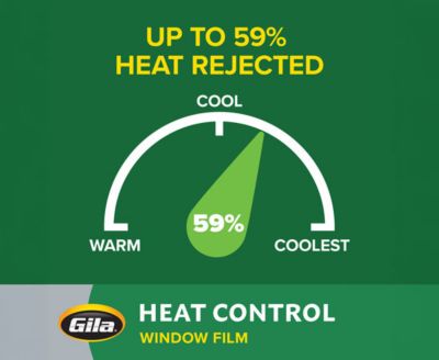 Performance specs for Gila® Heat Control 3-in-1 Window Film