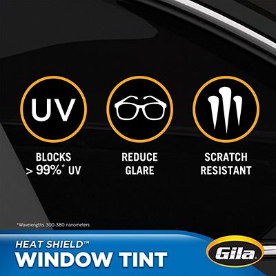 Gila Heat Shield 20% VLT Window Tint benefits