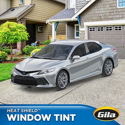 Gila Heat Shield 20% VLT Window Tint on silver sedan