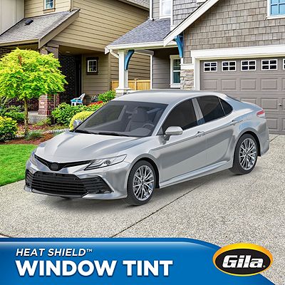 Gila® Heat Shield 5% VLT Window Tint on silver sedan