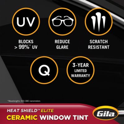 Gila® Heat Shield Elite 20% VLT Window Tint benefits