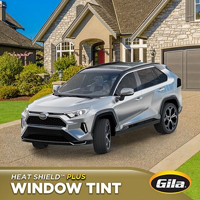 Gila® Heat Shield Plus 20% VLT Window Tint on silver crossover