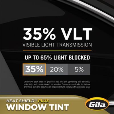 Gila® Heat Shield Plus 35% VLT Window Tint comparison