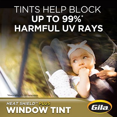 Benefit of Gila® Heat Shield Plus 5% VLT Window Tint