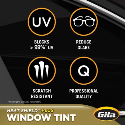 Gila® Heat Shield Plus 20% VLT Truck & SUV Window Tint benefits