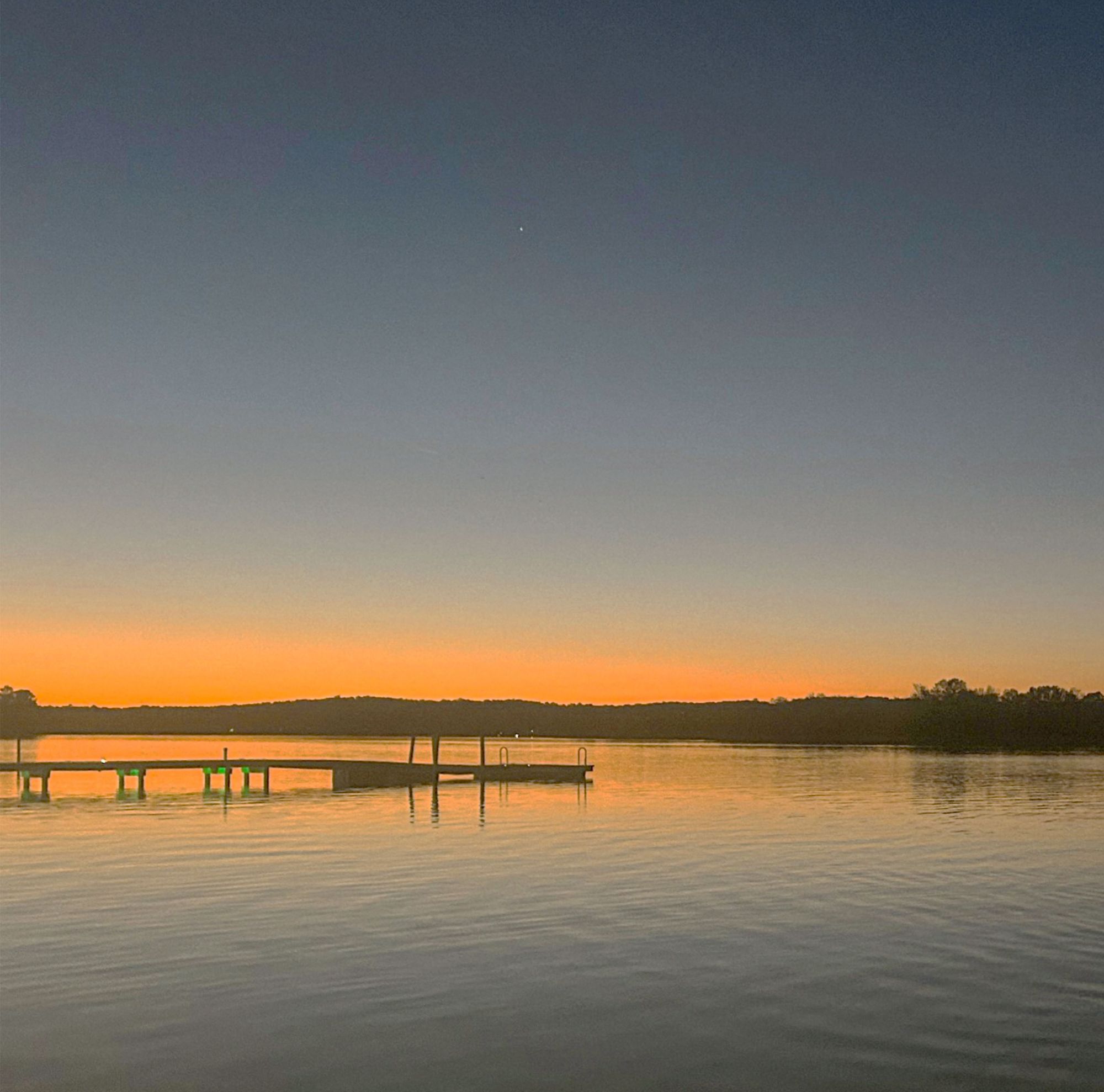 Logan Martin Lake sunset.  