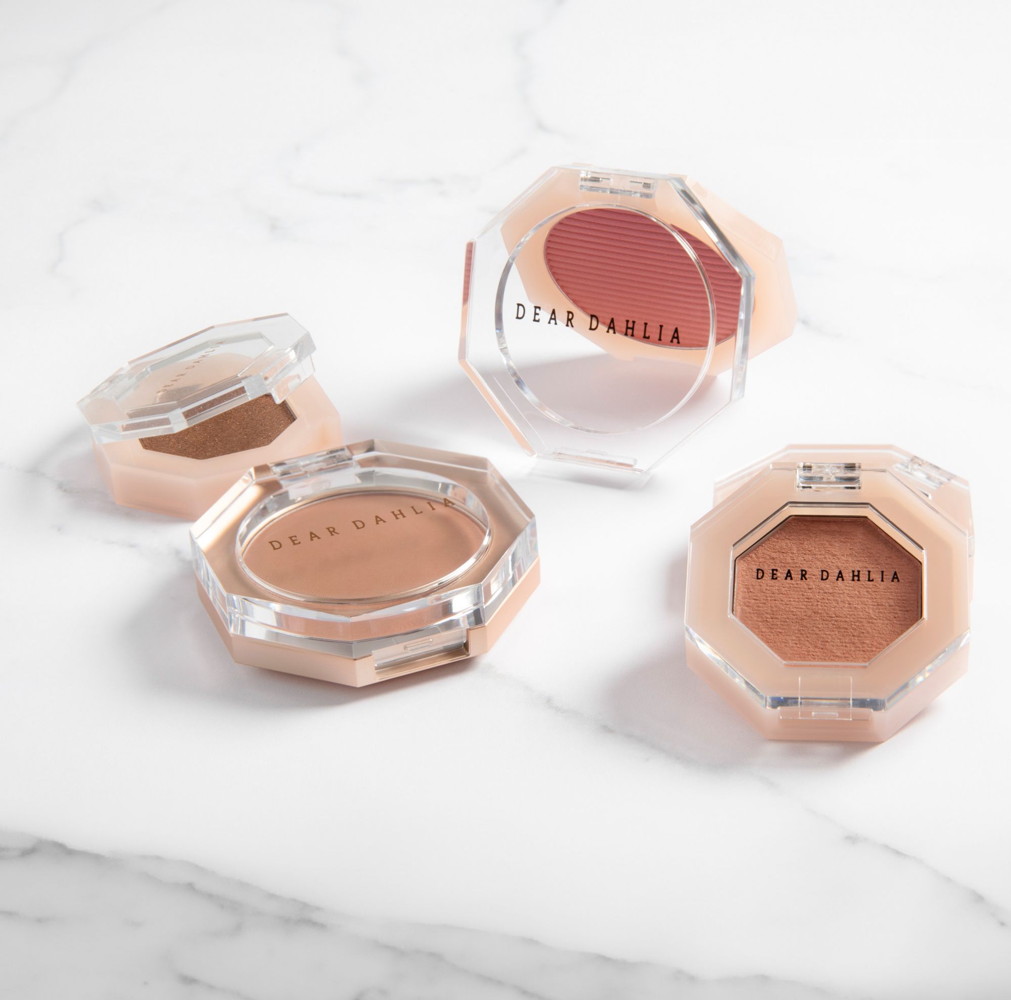 Multiple makeup compact cases 