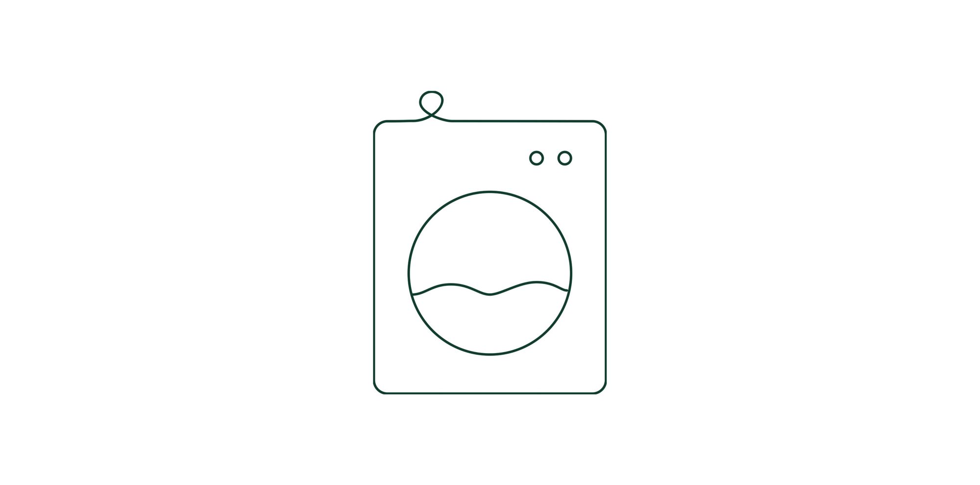 Icon of a laundry machine 
