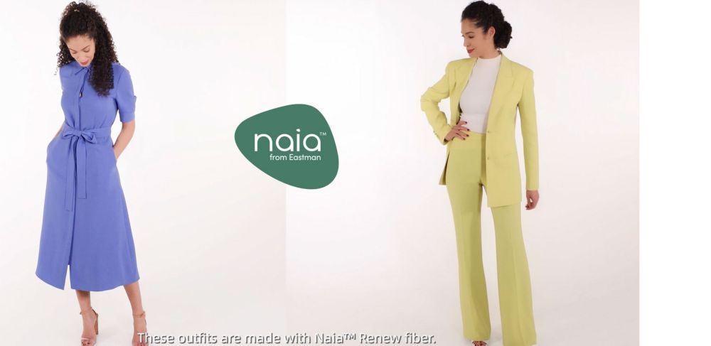 What is Naia™ Renew? Fiber made from wood pulp and recycled waste material