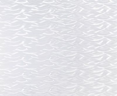 Detailed close-up showing the frosted, ice-like texture of the Ocean Waves pattern.