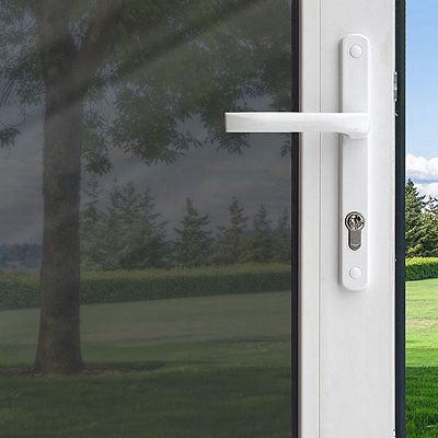 Gila® Privacy Control Mirror Window Film on sliding glass door