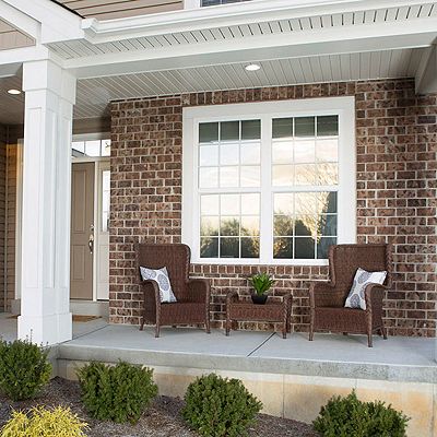 View of Gila® Privacy Control Mirror Window Film outside of home