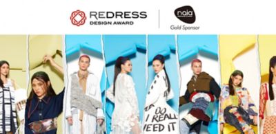 Redress Design Award 2019 Grand Final Fashion Show featured sustainable fabrics from Eastman Naia<sup>™</sup>