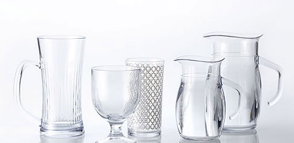 Saizeriya drinkware and glassware made with Tritan 