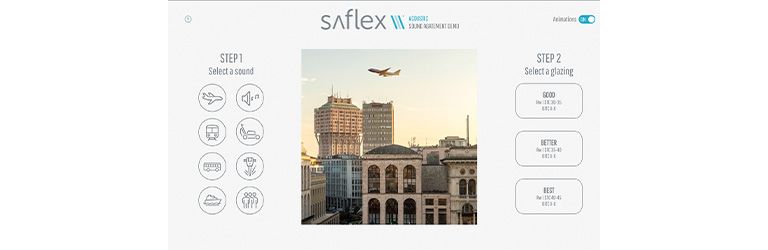 Saflex Acoustic Sound Demo 