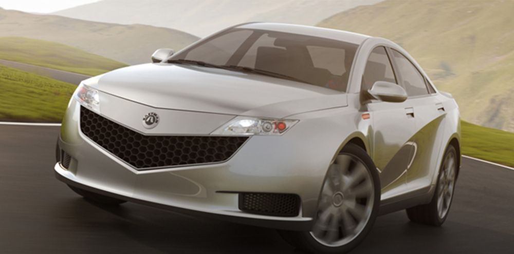 Silver car scenic highway 