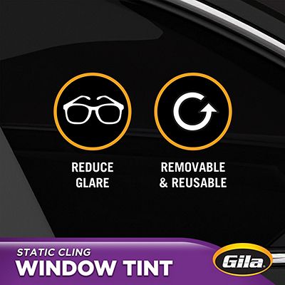 Gila® Static Cling 20% VLT Window Tint benefits