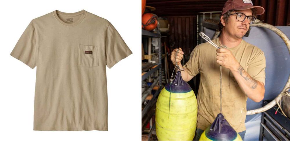 Patagonia chooses Naia<sup>™</sup> Renew ES for its low-impact line of work tees