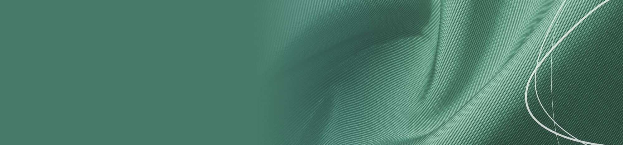 Mint green silk fabric. 