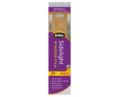Gila Waterfall Sidelight Window Film in retail packaging.