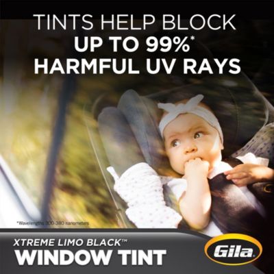 Benefit of Gila® XTREME LIMO BLACK Tint